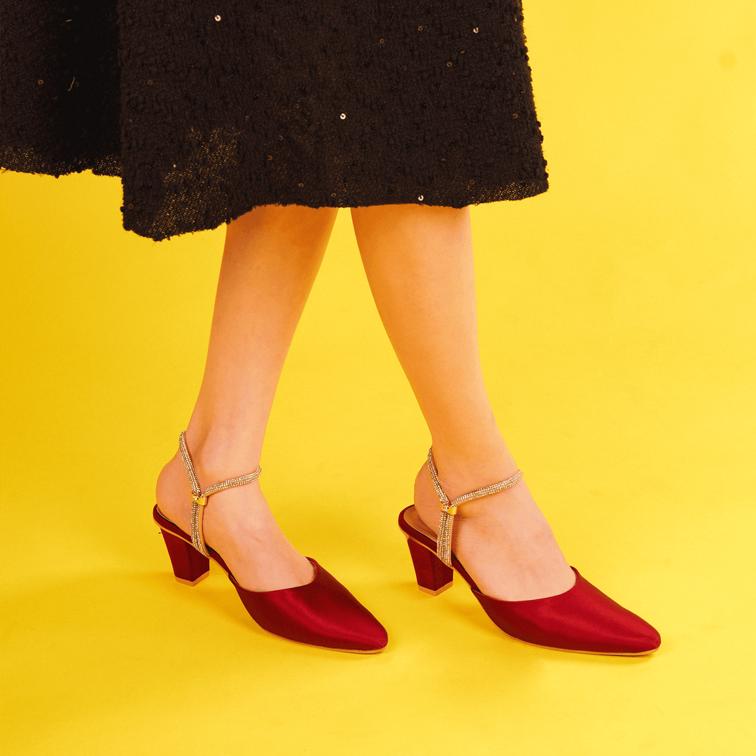Maroon Mash Heel