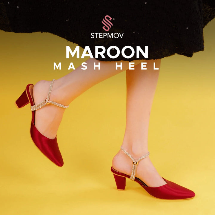 Maroon Mash Heel