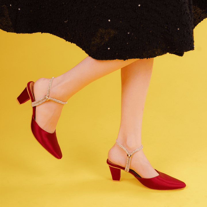 Maroon Mash Heel