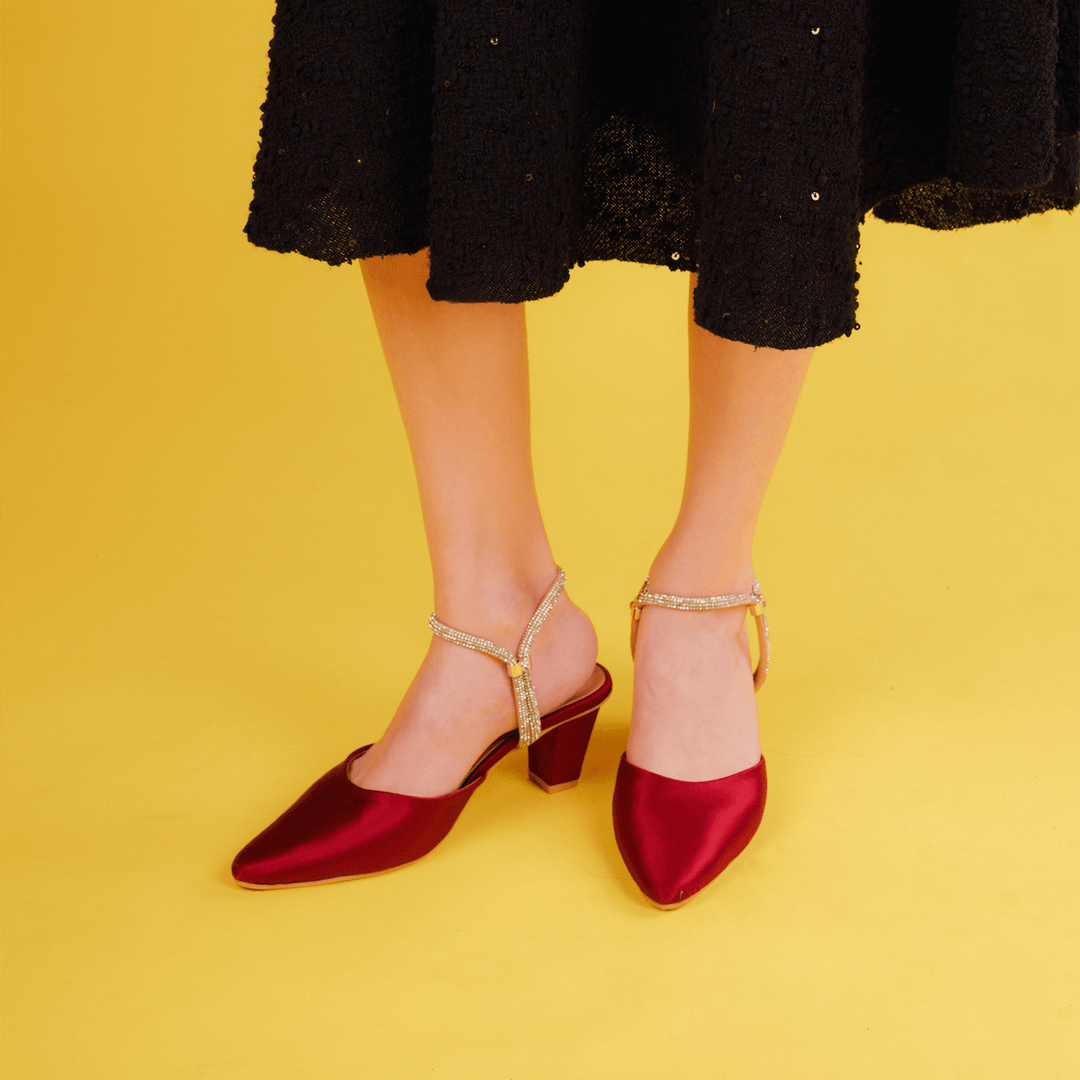 Maroon Mash Heel