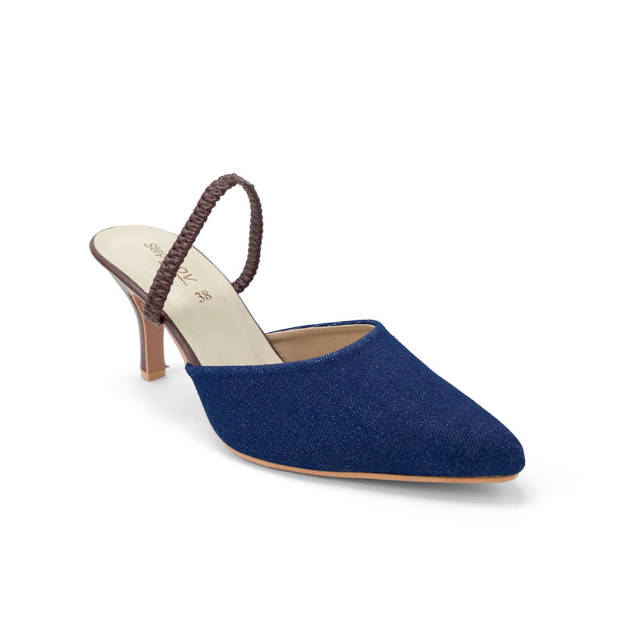 Denim Pump